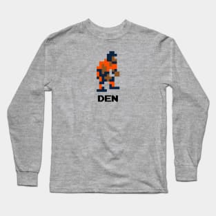 8-Bit Linebacker - Denver Long Sleeve T-Shirt